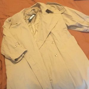 Nasty Gal trench coat NWT